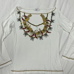 Blumarine / Bluegirl Brand new never worn shirt so fabulous ✨✨ size small - S